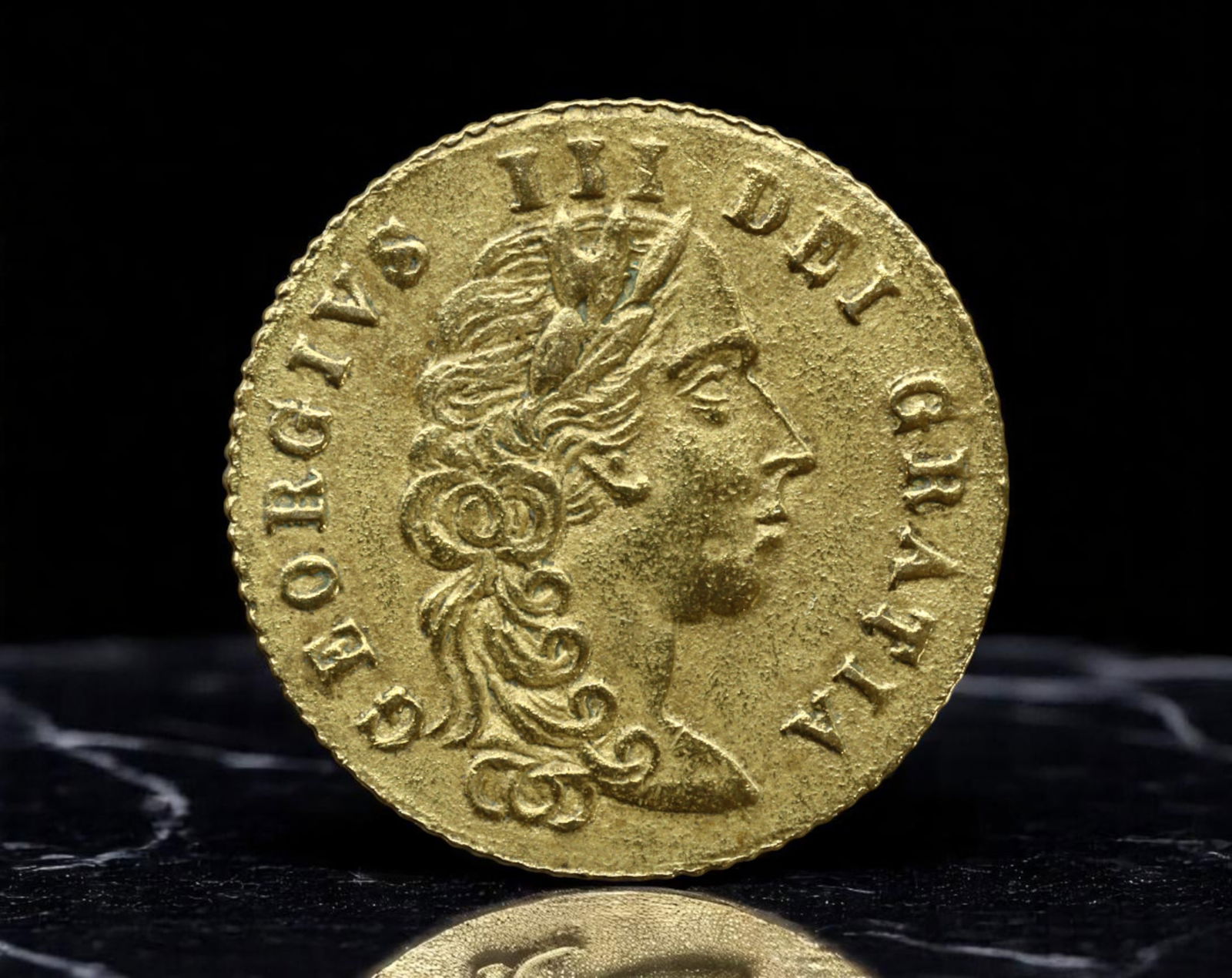 UNITED KINGDOM: George III - "Good Old Days" Political Tribute Token, 1797, 25mm (1 of 2)