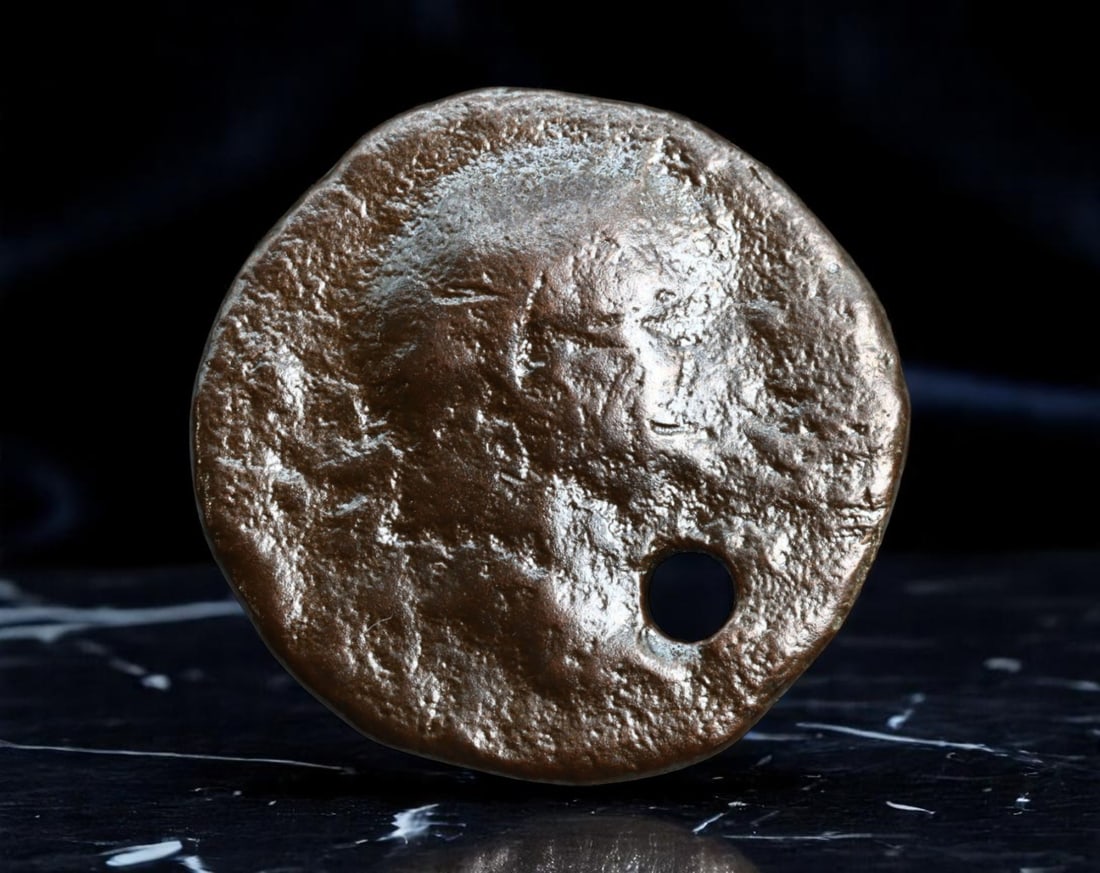 ROMAN EMPIRE: Vespasian - Imperial Stability Bronze Coin, ca. 69-79 AD, 26mm (1 of 2)