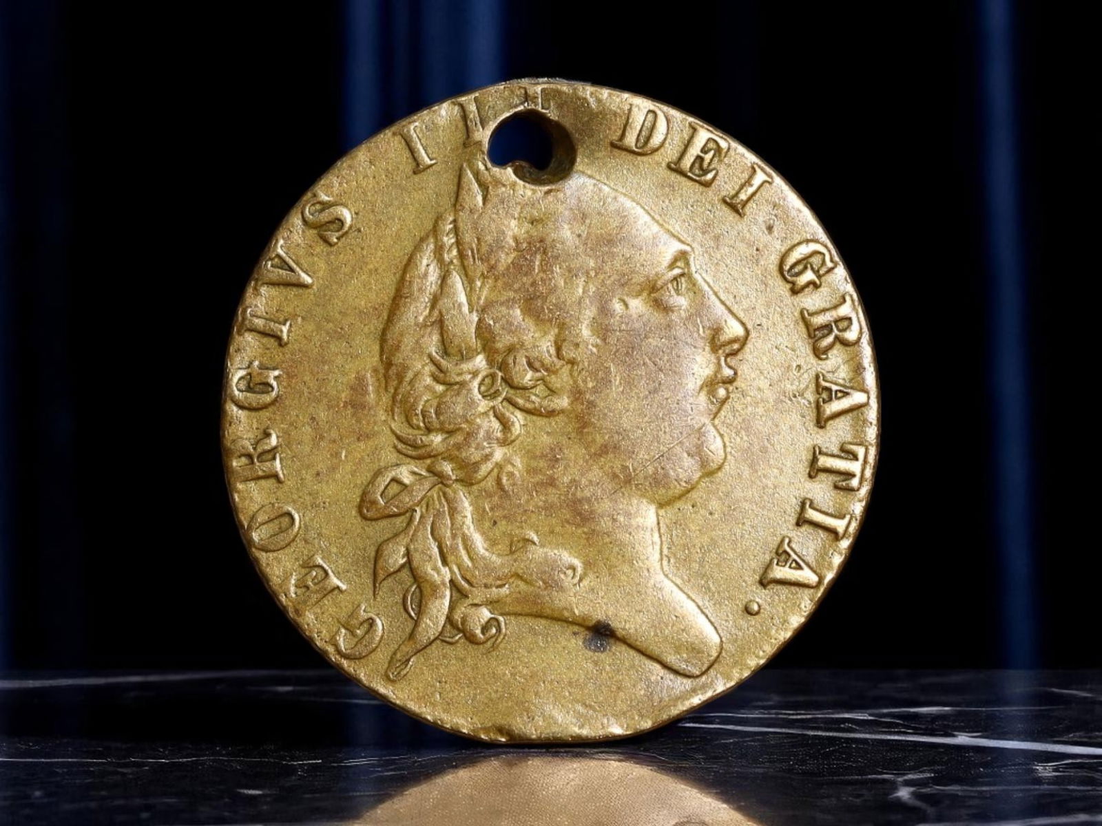 UNITED KINGDOM: George III - Crown and Arms Jeton, 1791, 28mm (1 of 2)