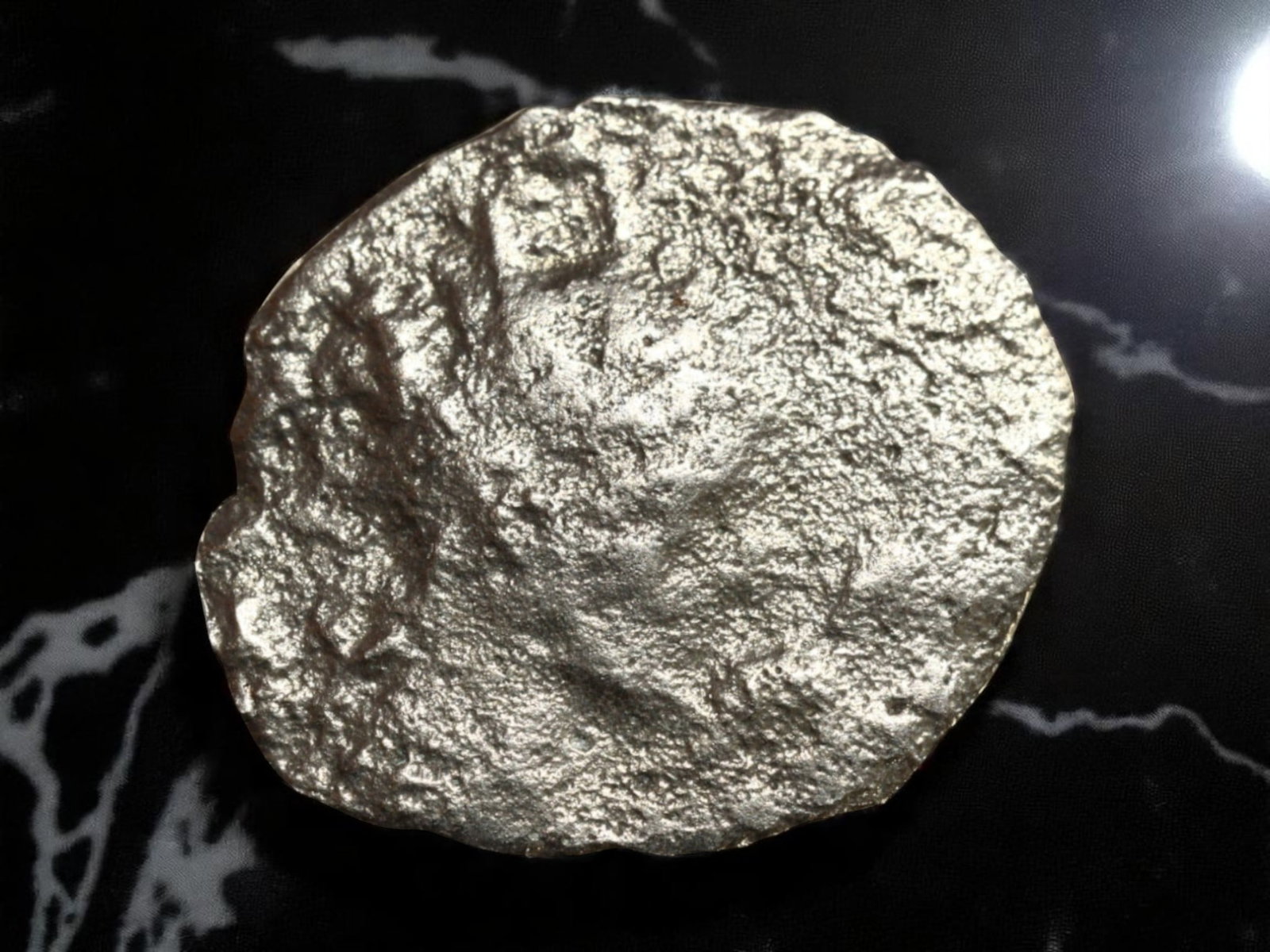 ROMAN EMPIRE: Ancient AE Coin Bronze Issue, 17mm: Issued during one of the most transformative epochs of the Roman Empire, this bronze coin embodies the endurance and adaptability of Roman statecraft across centuries. Its compact flan and timeworn su