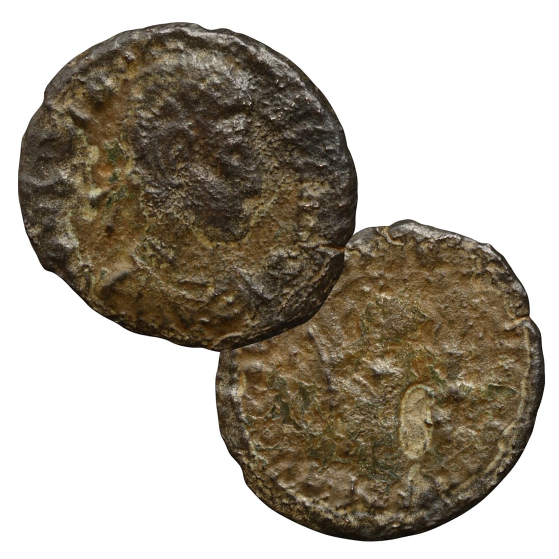 Ancient Roman Constantius II as Caesar Bronze Follis, c. 324-337 CE (1 of 3)