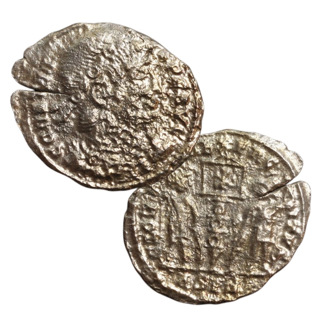 ANCIENT ROMAN EMPIRE: Ancient AE Bronze Coin Issue, 18mm: Issued during one of the most transformative epochs of the Roman Empire, this bronze coin embodies the endurance and adaptability of Roman statecraft across centuries. Its compact flan and timeworn su