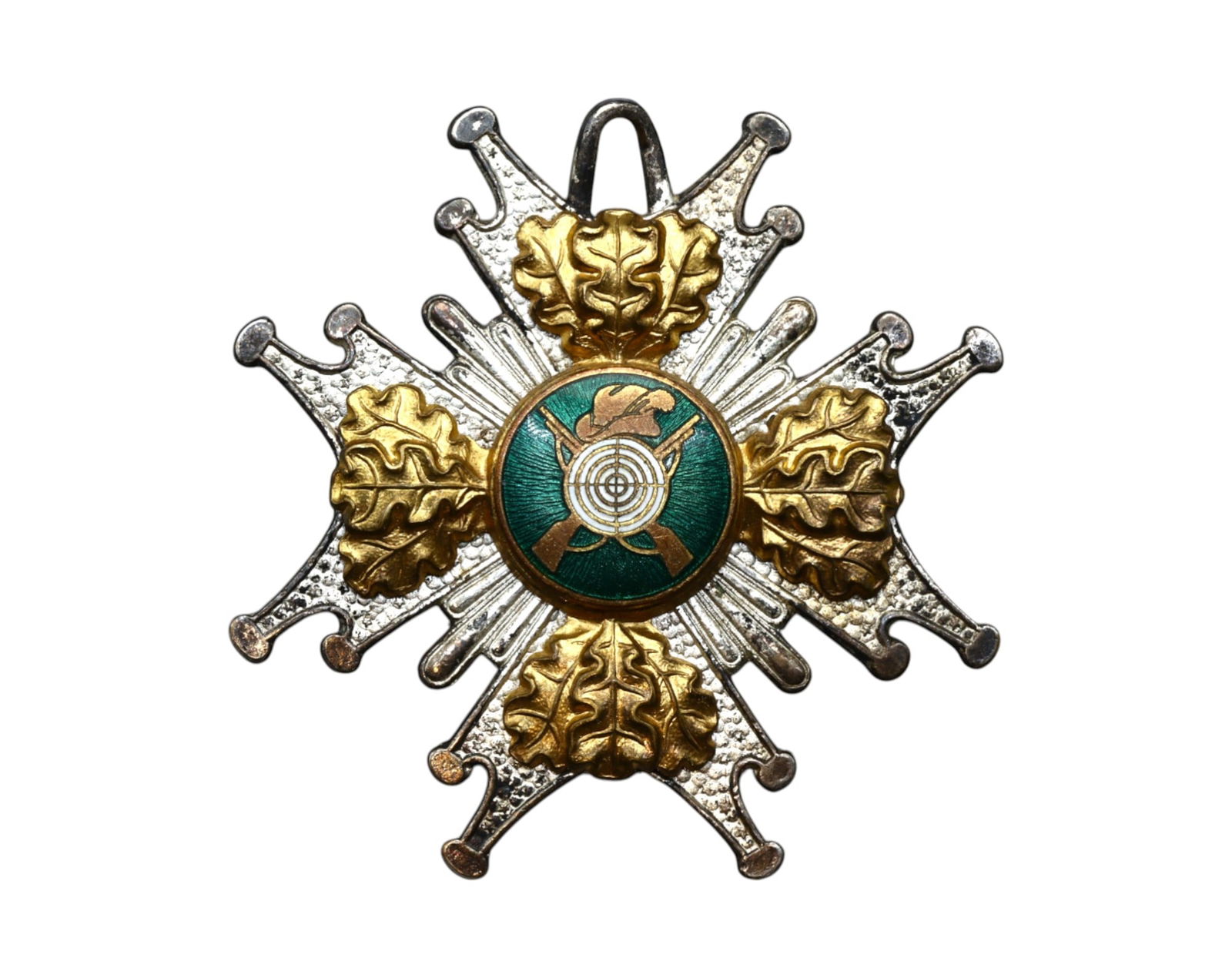 GERMANY: Precision and Pride - Second Prize Shooting Star Medal, 1963, 65mm (1 of 2)