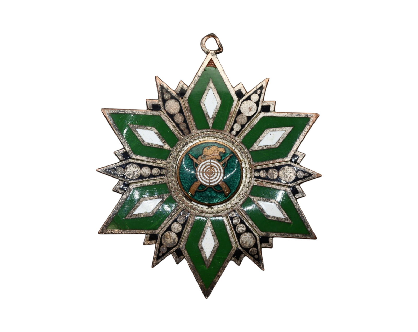 GERMANY: Marksman Brotherhood - Schutzenfest Wandpreis Star Medal, 1959, 70mm (1 of 2)