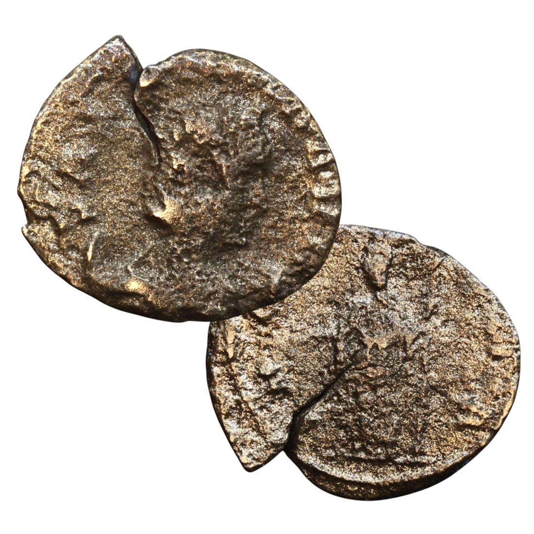 Ancient Roman Antoninianus Silver Coin of Uncertain Empress, Standing Figure, c. Mid-3rd Century CE (1 of 3)