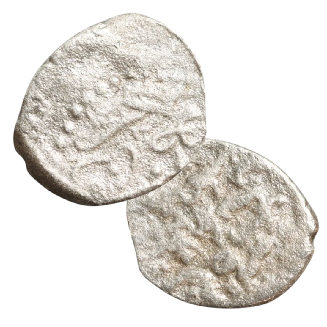 Medieval Crimean Khanate Silver Coin, c. 15th-17th Century CE: This diminutive yet historically significant silver coin, hails from the Crimean Khanate-one of the most powerful successor states of the Golden Horde and a prominent player in the geopolitical landsc
