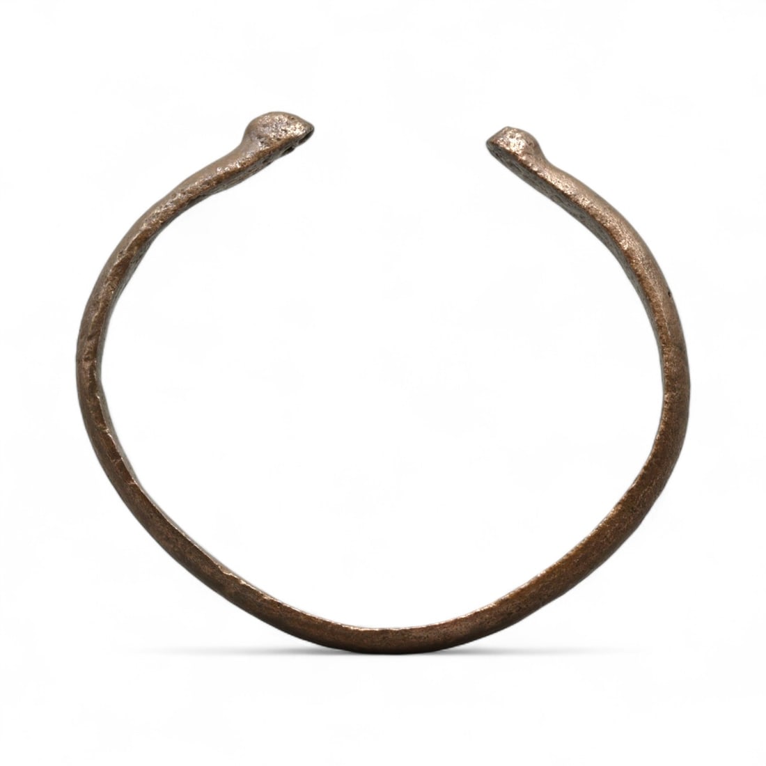 Ancient Roman Coiled Snake Motif Bronze Bracelet, c. 1st-3rd Century CE (1 of 2)