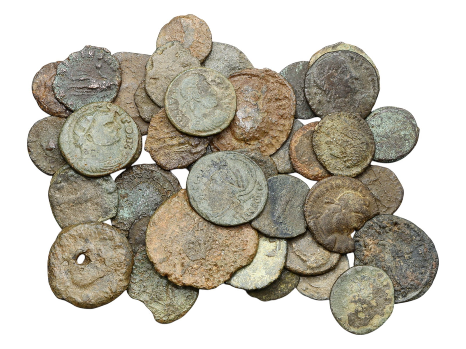 Timed Lot Auction - Historic Coins by the Hundreds, Sold As Is: In this special auction day, we present a broad and historically layered offering of numismatic material spanning ancient empires to modern post-war Europe. To accommodate the extensive diversity of c