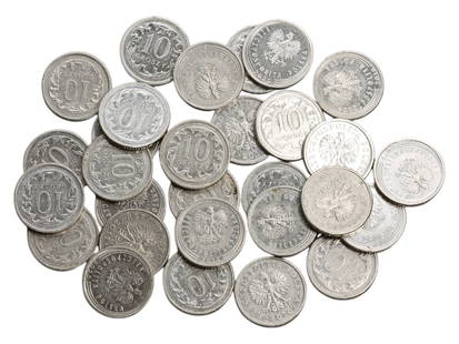Timed Lot Auction - Historic Coins by the Hundreds, Sold As Is: In this special auction day, we present a broad and historically layered offering of numismatic material spanning ancient empires to modern post-war Europe. To accommodate the extensive diversity of c