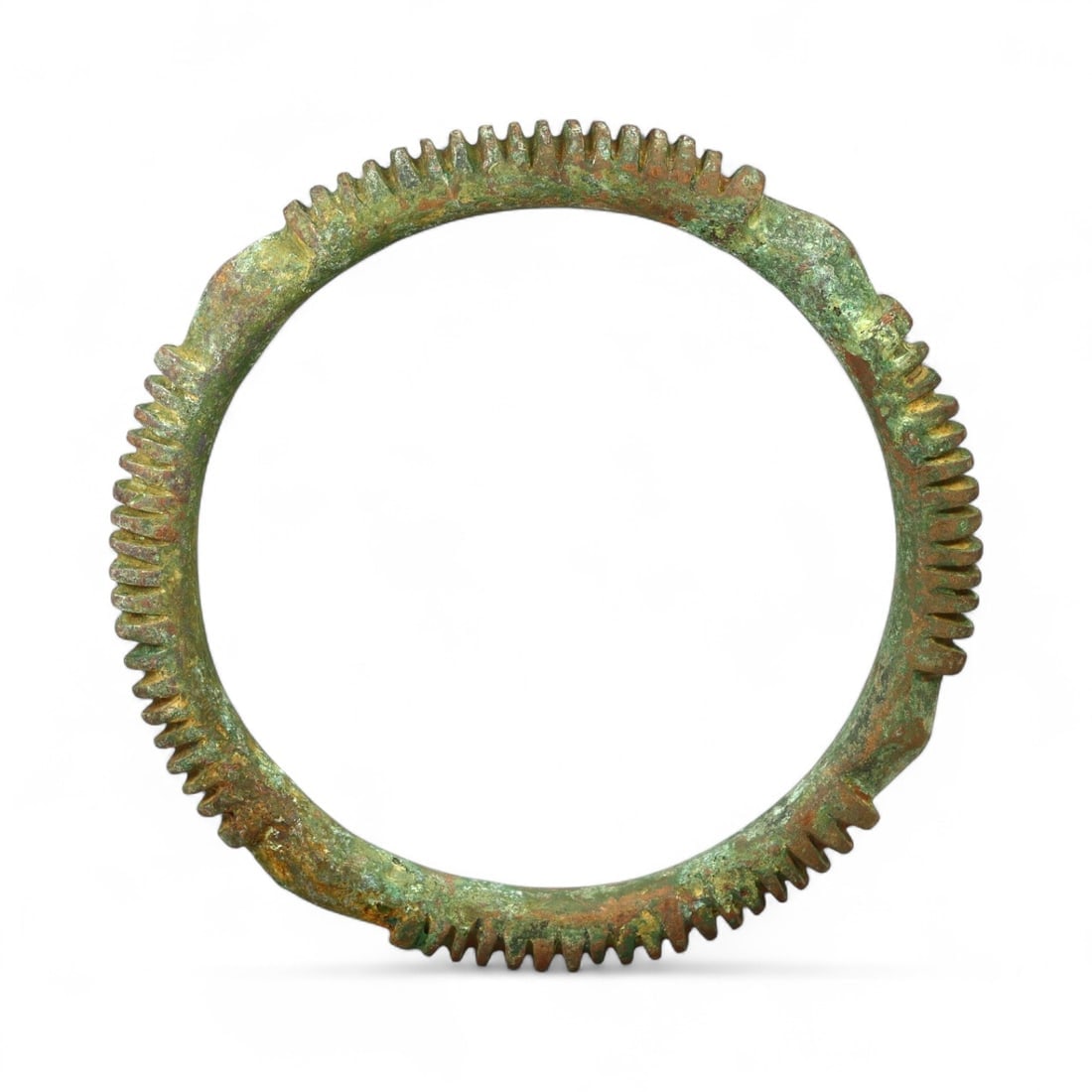 Ancient Celtic Sunburst Ridge-Motif Bronze Bracelet, c. 3rd-1st Century BCE (1 of 2)