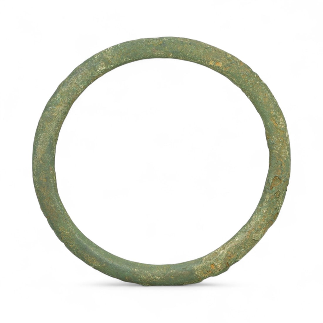 Ancient Celtic Plain Bronze Armilla Bracelet, c. 2nd-1st Century BCE (1 of 2)