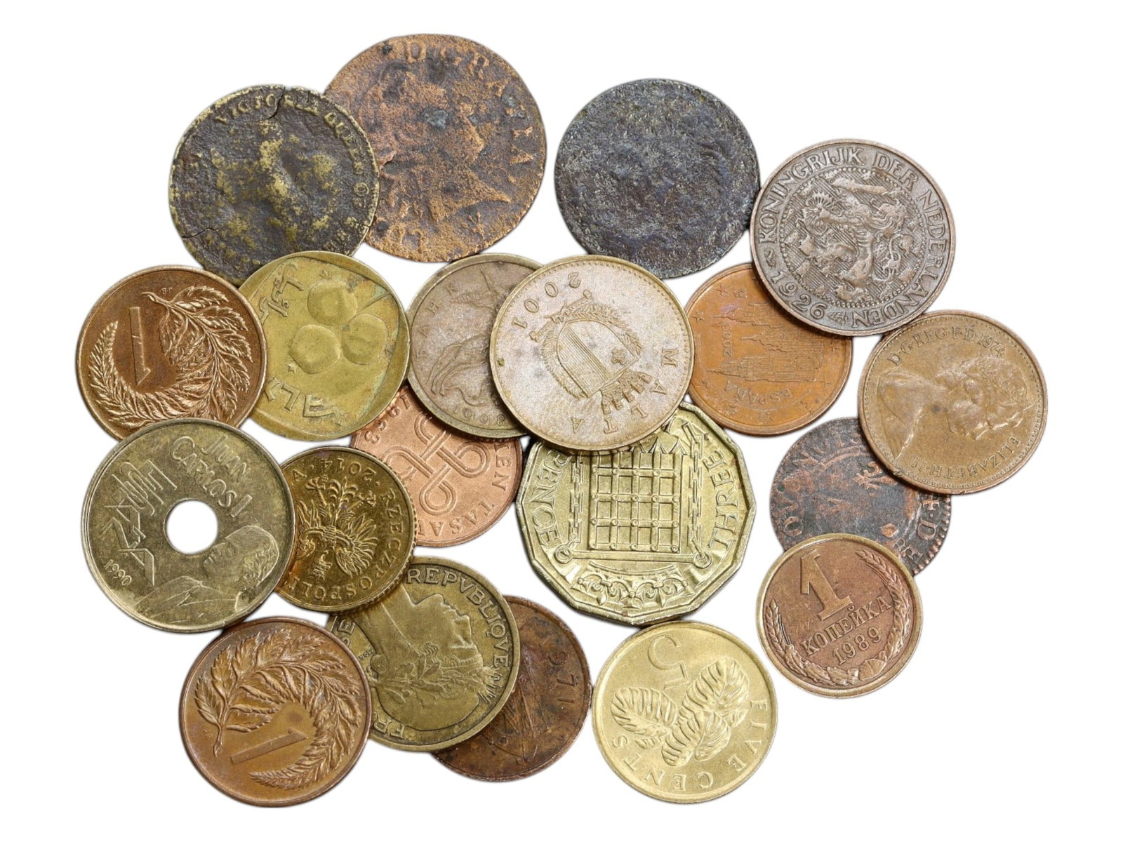 Timed Lot Auction - Historic Coins by the Hundreds, Sold As Is: In this special auction day, we present a broad and historically layered offering of numismatic material spanning ancient empires to modern post-war Europe. To accommodate the extensive diversity of c