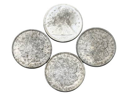 Timed Lot Auction - Historic Coins by the Hundreds, Sold As Is: In this special auction day, we present a broad and historically layered offering of numismatic material spanning ancient empires to modern post-war Europe. To accommodate the extensive diversity of c