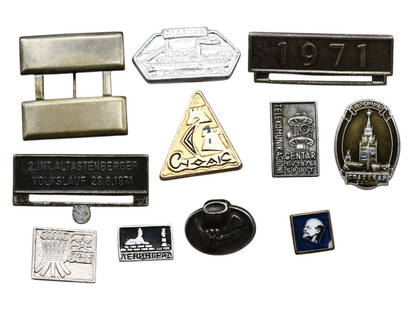 Timed Lot Auction - Historic Badges by the Hundreds, Sold As Is: In this special auction day, we present a broad and historically layered offering of numismatic material spanning ancient empires to modern post-war Europe. To accommodate the extensive diversity of c