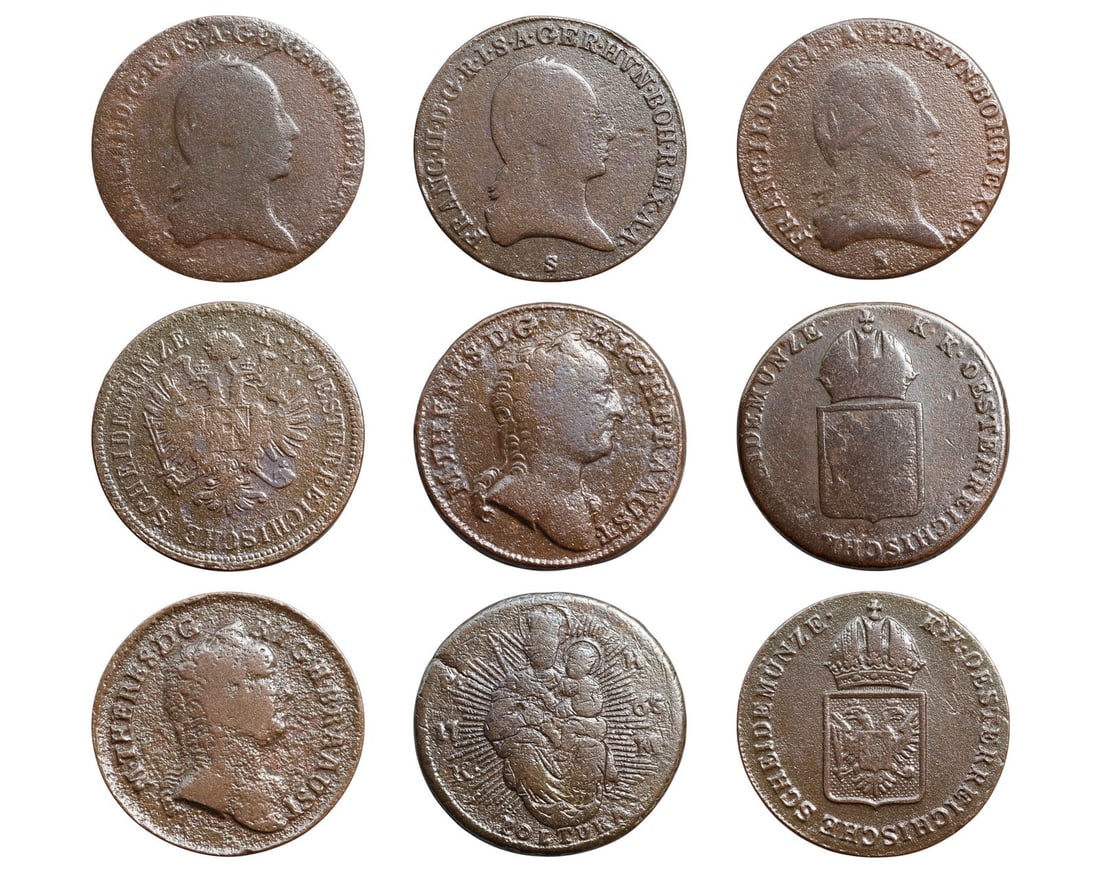 Timed Lot Auction - Historic Coins by the Hundreds, Sold As Is: In this special auction day, we present a broad and historically layered offering of numismatic material spanning ancient empires to modern post-war Europe. To accommodate the extensive diversity of c