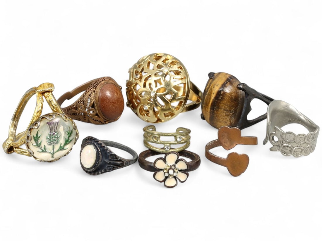 Timed Lot Auction - Estate Jewelry Collection in Assorted Styles, Sold As Is (1 of 1)