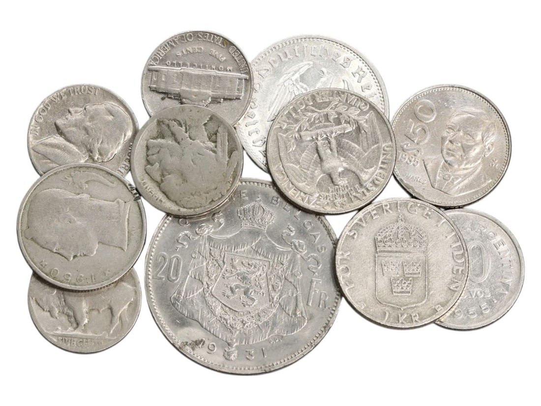 Timed Lot Auction - Historic Coins by the Hundreds, Sold As Is: In this special auction day, we present a broad and historically layered offering of numismatic material spanning ancient empires to modern post-war Europe. To accommodate the extensive diversity of c