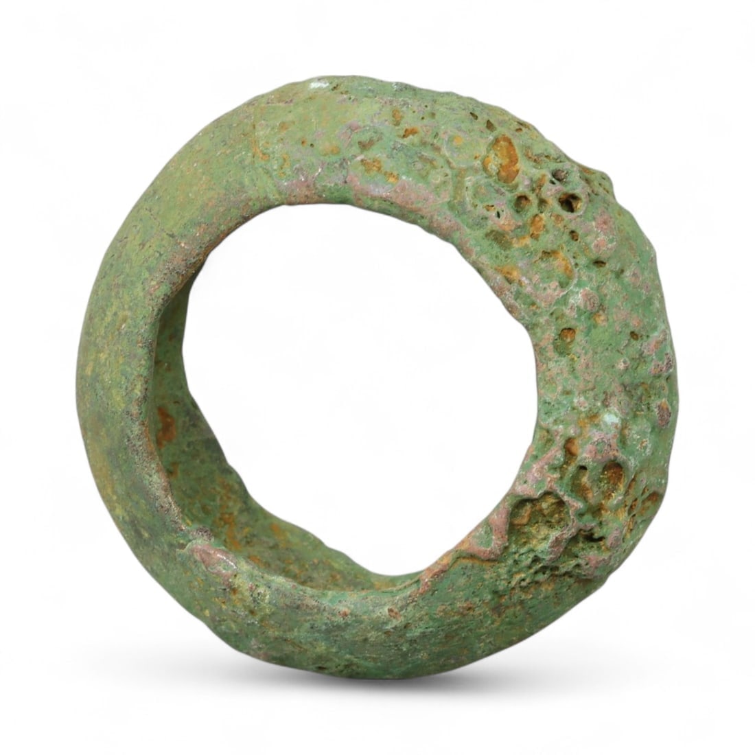 Ancient Celtic Proto-Ring Bronze Bracelet, c. 6th-4th Century BCE (1 of 2)