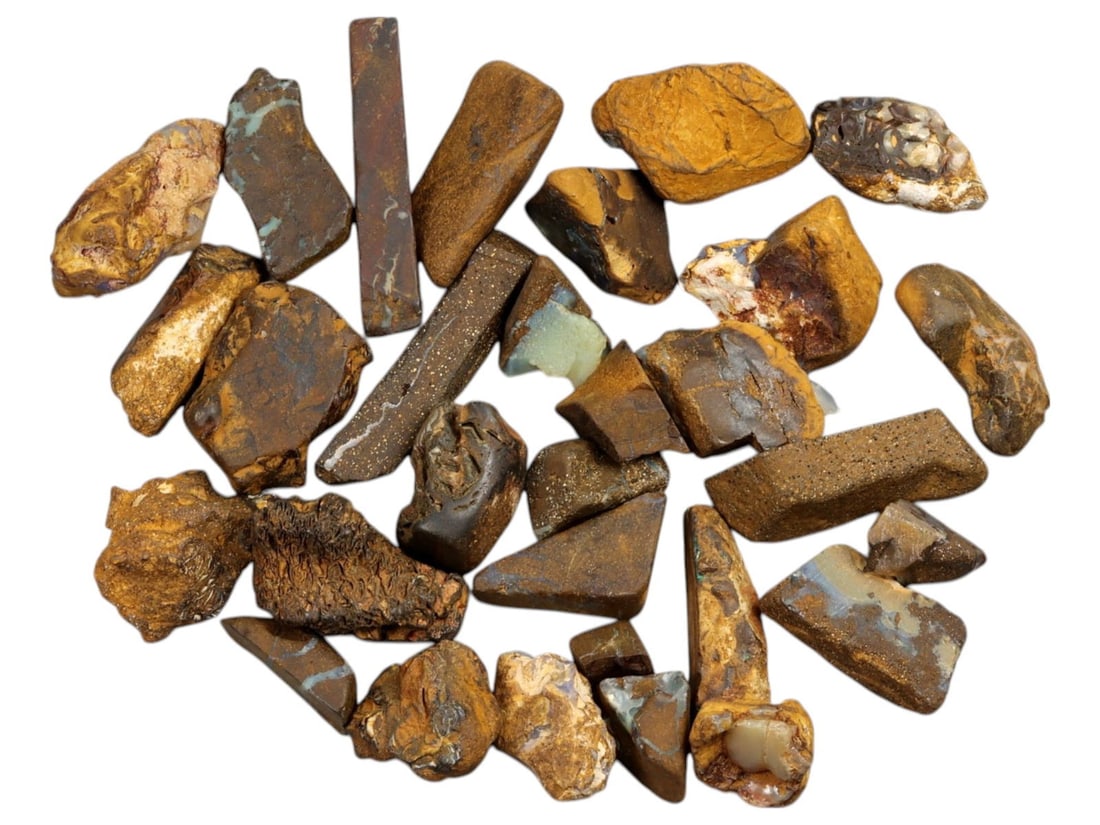 Australian Koroit & Yowah Boulder Opal Rough Specimen Lot (1 of 1)