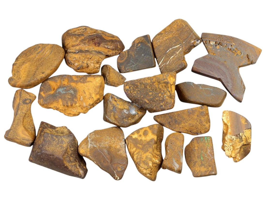 Australian Koroit & Yowah Boulder Opal Rough Specimen Lot (1 of 1)