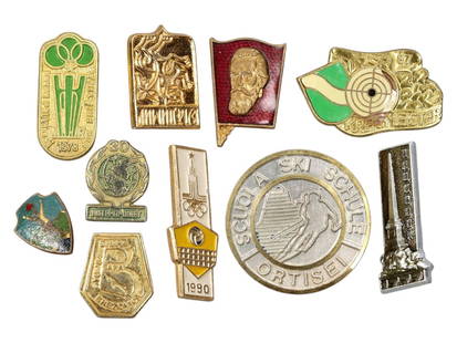 Timed Lot Auction - Historic Badges by the Hundreds, Sold As Is: In this special auction day, we present a broad and historically layered offering of numismatic material spanning ancient empires to modern post-war Europe. To accommodate the extensive diversity of c