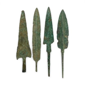 ThousandPlanet's exclusive Ancient Relics Unearthed Serie 3, a rare chance to acquire authentic bronze artifacts and treasures from past civilizations. This curated selection shines a spotlight on finely crafted relics of the Luristan, Roman, Celtic, and Near Eastern cultures, each piece a testament to the skilled artisans who shaped their histories. From rare, leaf-bladed Luristan daggers and ceremonial pins to intricate Roman bracelets and Celtic ring money, these artifacts embody centuries-old craftsmanship and the mystique of ancient rituals. Each relic tells a unique story, capturing the essence of forgotten mythologies, powerful traditions, and societal hierarchies. This collection offers more than just historical objects, it presents timeless symbols of human achievement, stories waiting to be retold. Begin your journey into the past and bid now to bring home a piece of history that will endure for generations.
