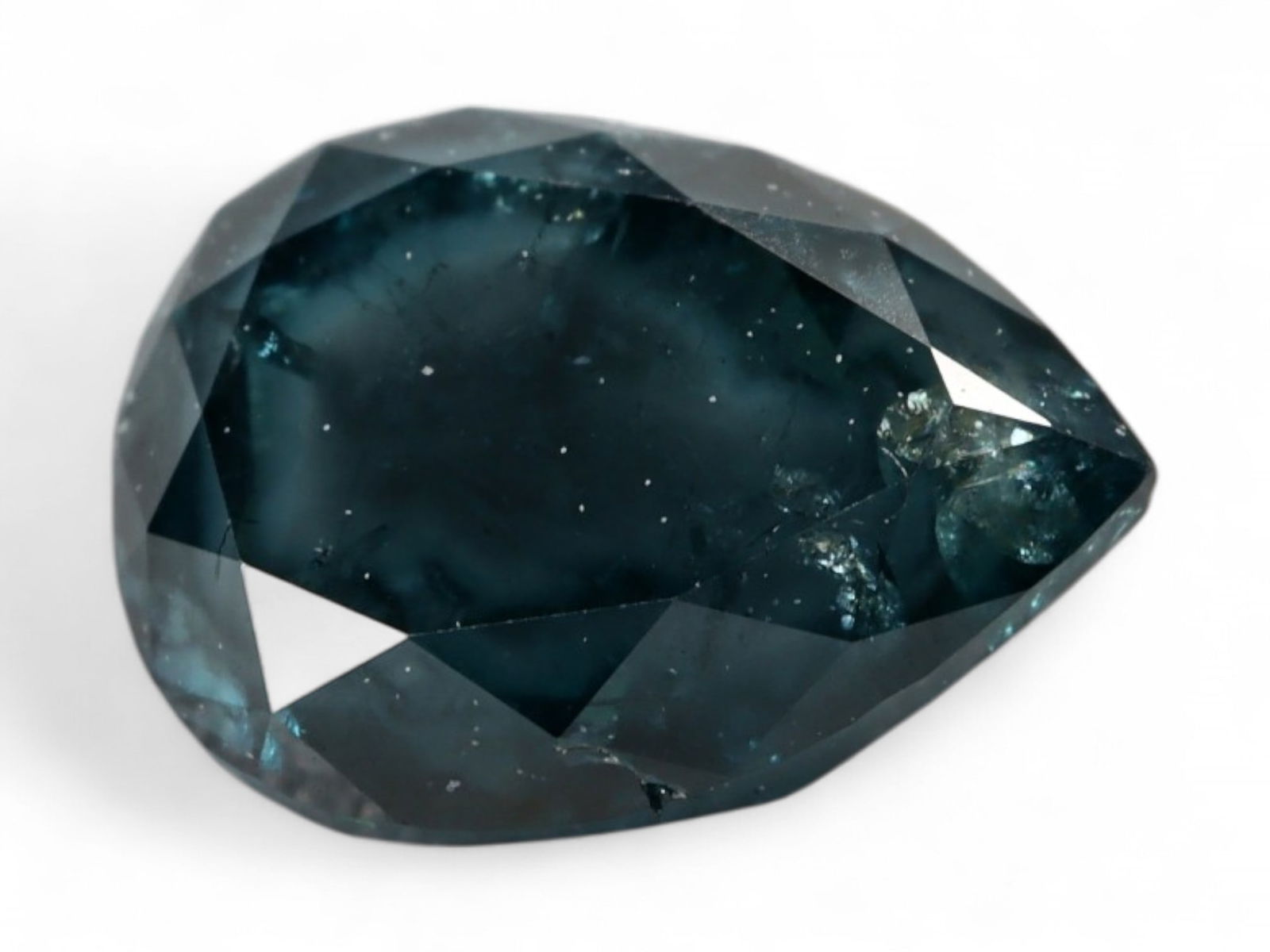 1.02ct Natural FANCY GREEN Diamond, Irradiated, 7.2mm (1 of 2)