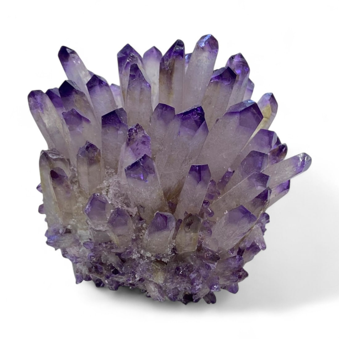 Amethyst Spirit Quartz Crystal Cluster with Terminated Points, 270g, 7cm (1 of 3)