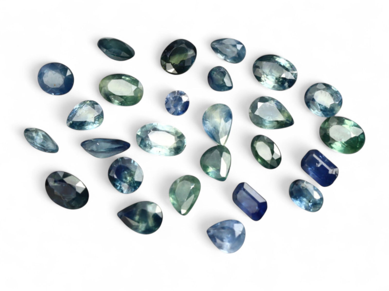 10.05 Carats Mixed-Cut Sapphire Selection - Natural Sri Lankan Stones (1 of 1)