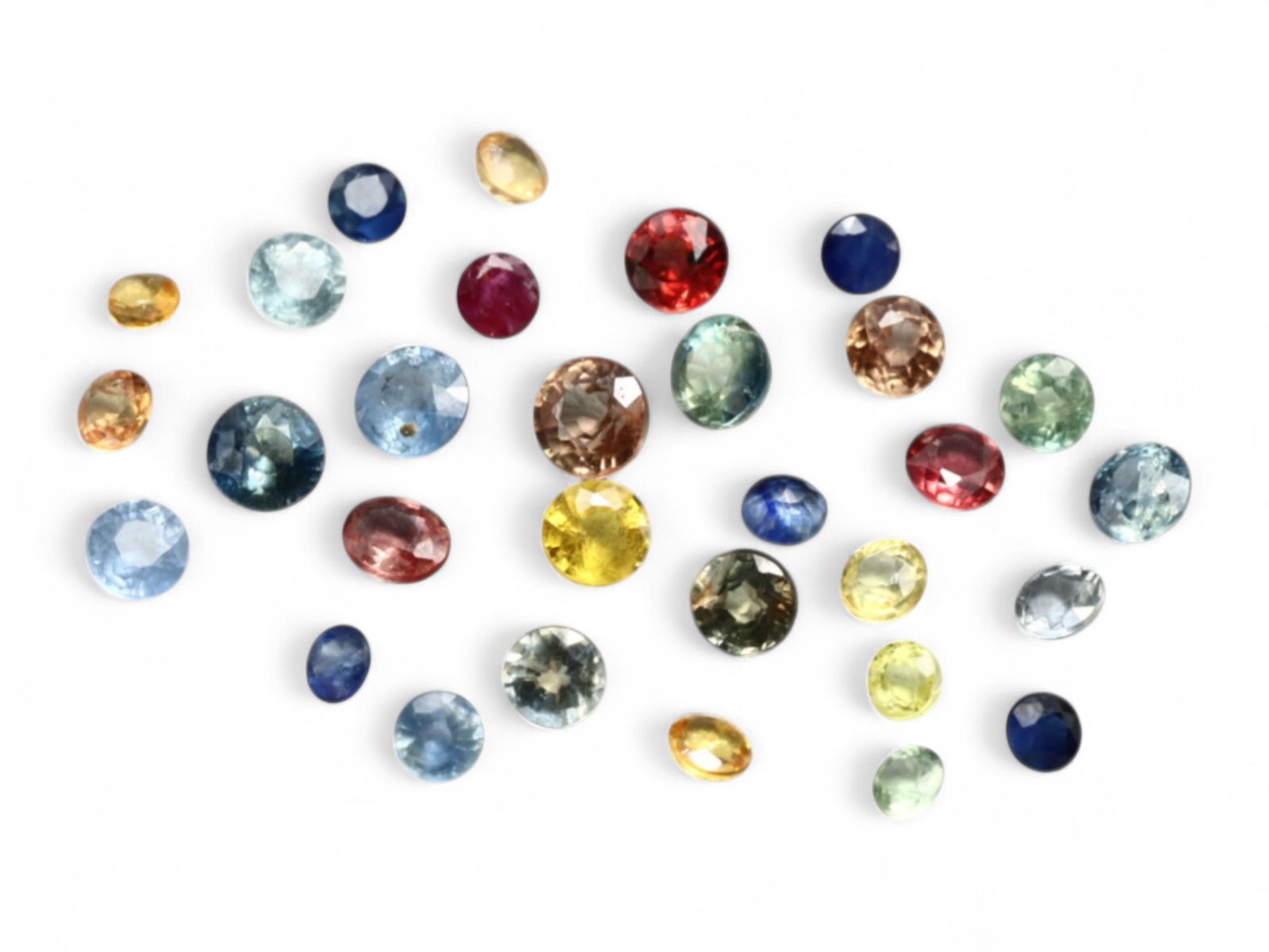 6.00 Carats Multicolor Fancy Sapphire Selection - Natural Mixed Origins (1 of 1)