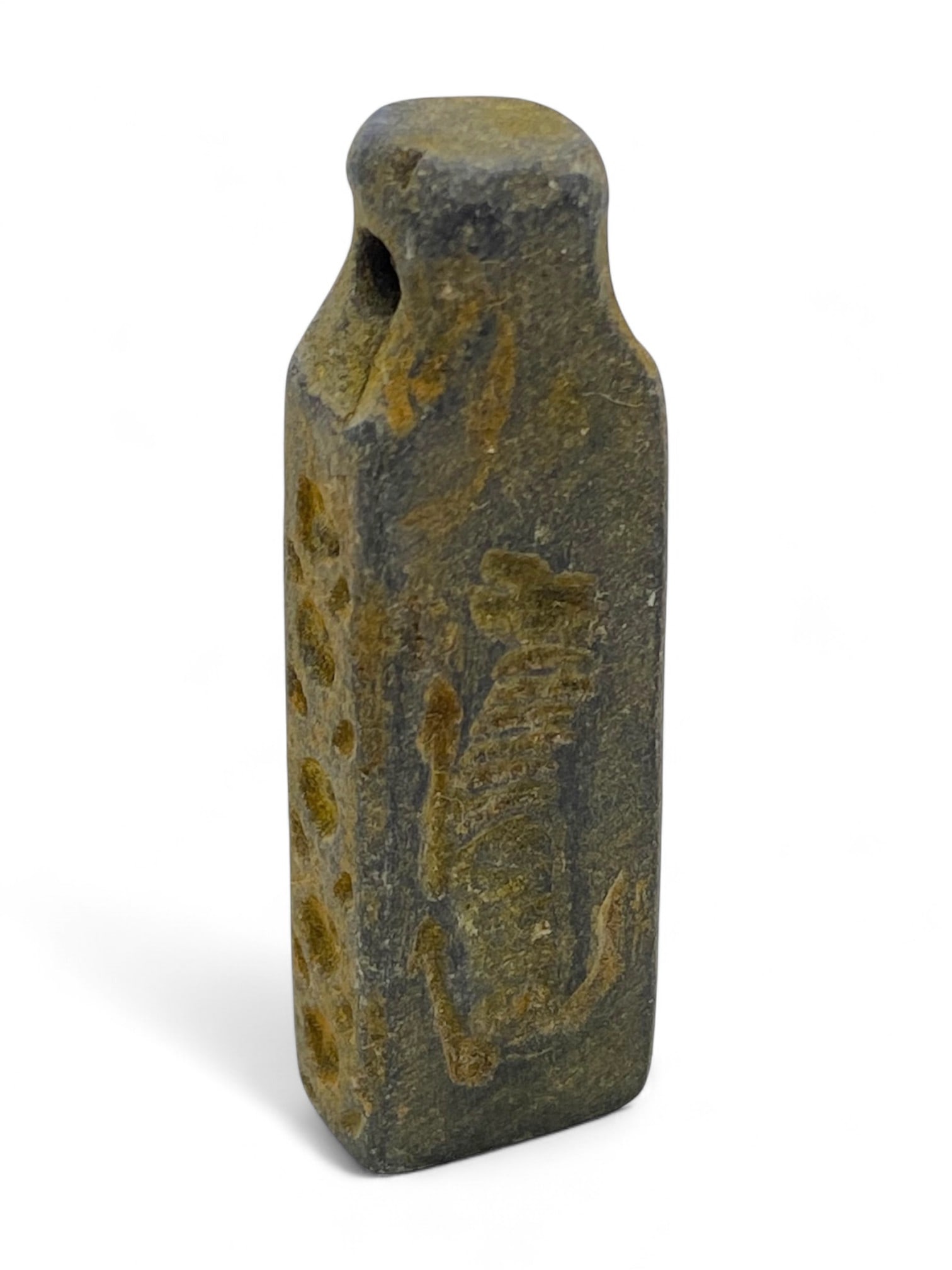 Ancient Bactrian Animal Totem Stone Amulet Pendant, c. 3rd-2nd Millennium BCE, 23g (1 of 3)