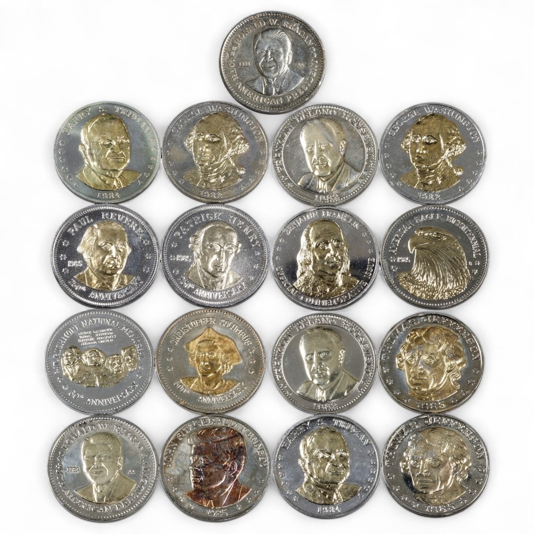 United States Presidential Commemorative Coin Collection, 20 Pieces, 451g (1 of 2)