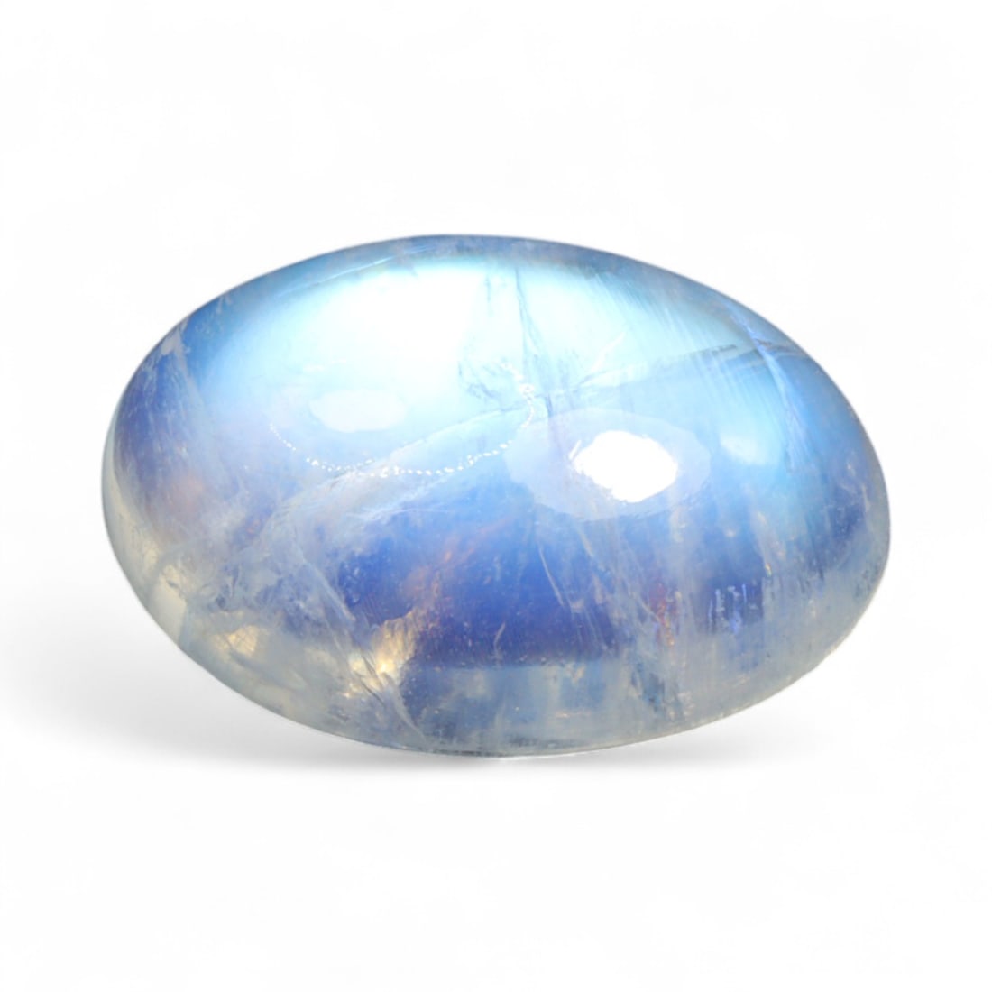 7.95 Carats Blue-Flash Rainbow Moonstone - Natural Loose Gemstone (1 of 2)