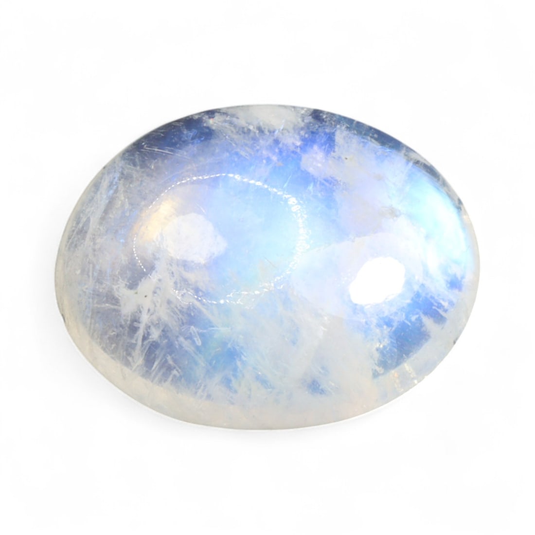 8.00 Carats Blue-Flash Rainbow Moonstone - Natural Loose Gemstone (1 of 2)