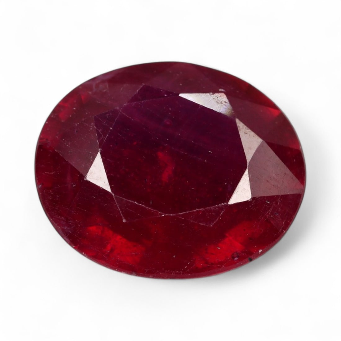 10.09 Carats Deep Red Ruby - Natural Madagascar Stone (1 of 1)