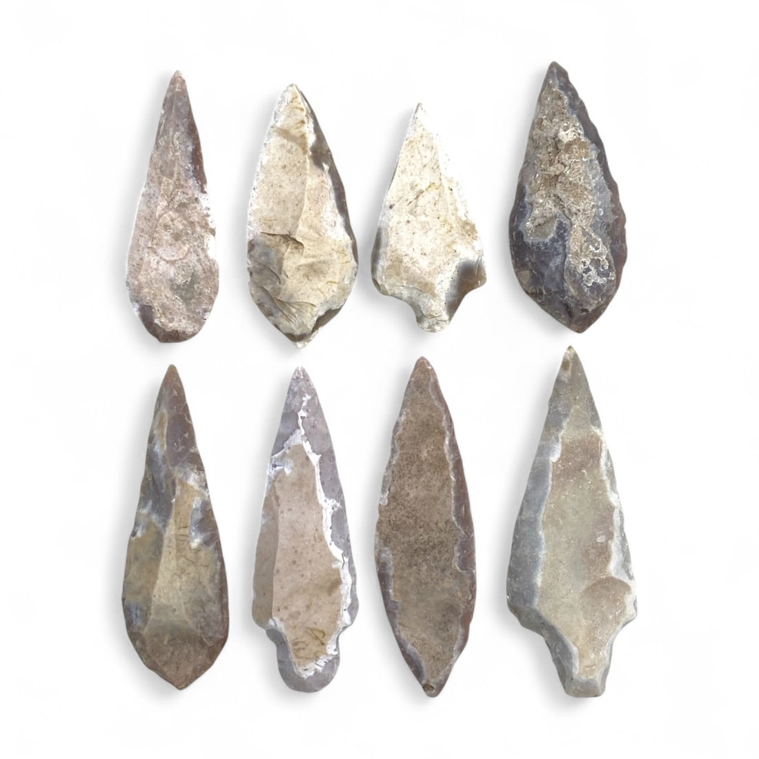Ancient Egyptian Ritual Flint Arrowheads Collection, c. 3rd-2nd Millennium BCE, 63g (1 of 1)