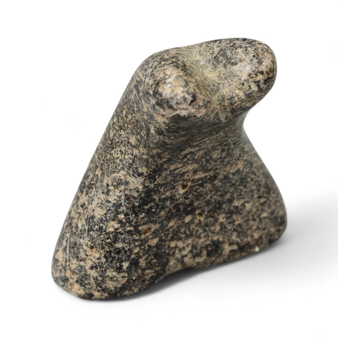 Ancient Bactrian Steatite Abstract Idol Amulet, c. 3rd-2nd Millennium BCE, 2.5cm, 7.1g (1 of 3)