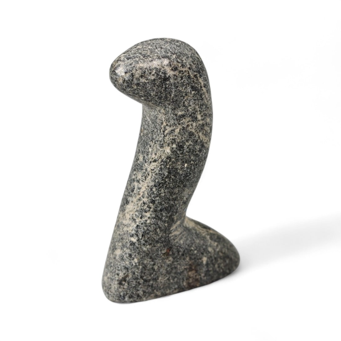 Ancient Bactrian Steatite Abstract Idol Amulet, c. 3rd-2nd Millennium BCE, 2.9cm, 4.3g (1 of 3)