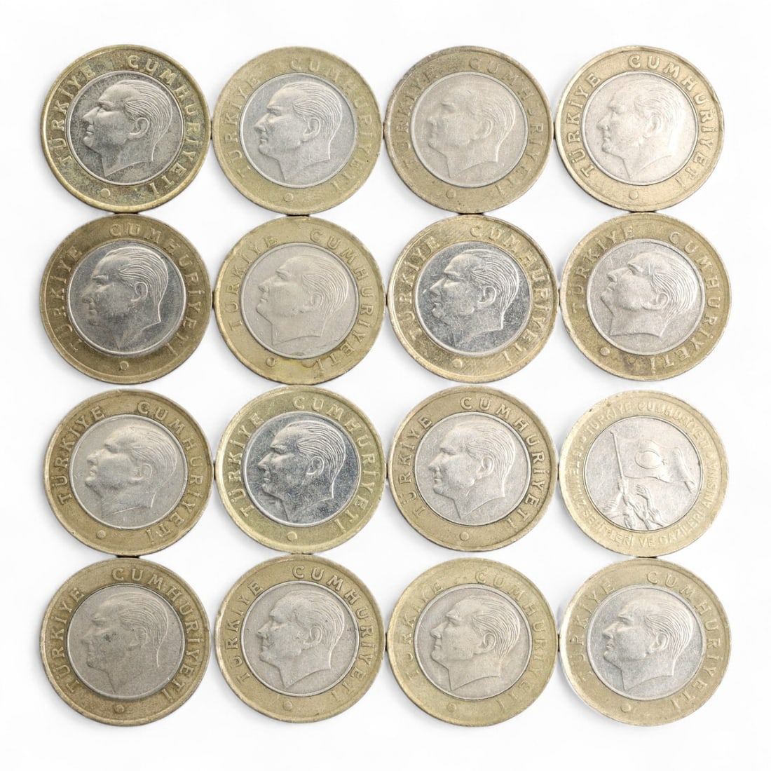 TURKEY: Republican Identity - Ataturk One Lira Coin, 2009-2023, 27mm (1 of 2)