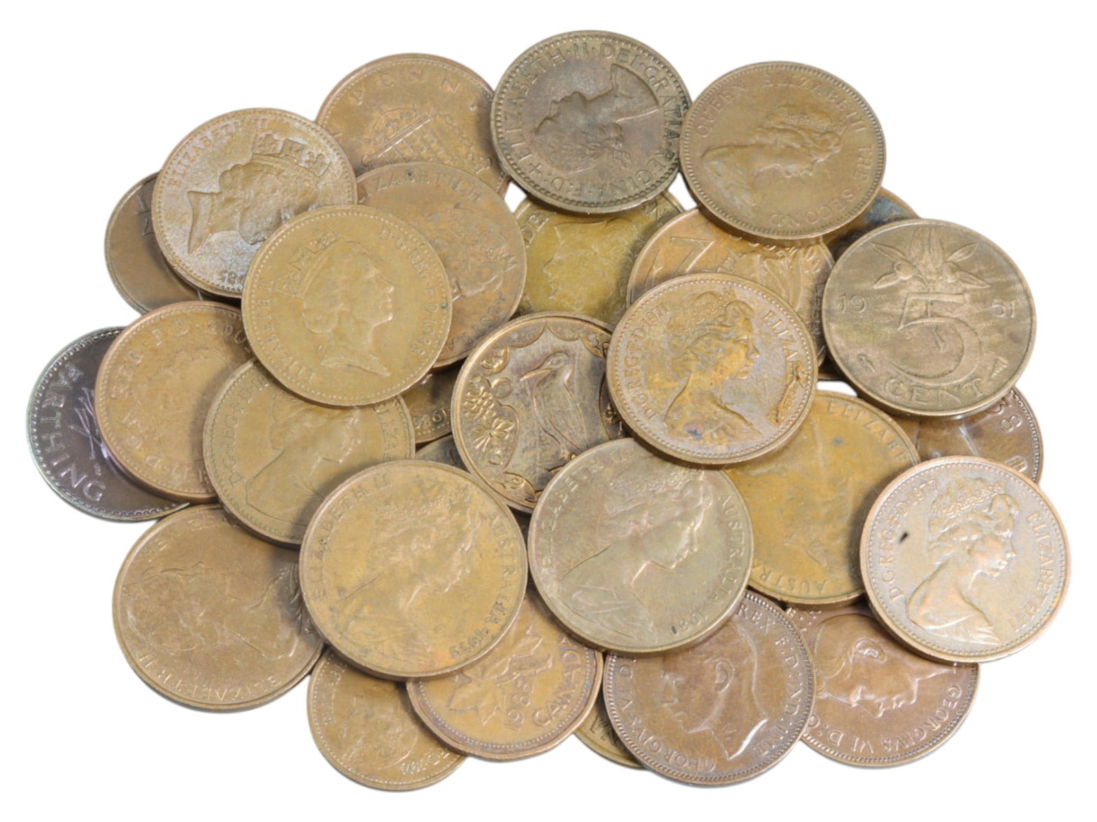 UNITED KINGDOM & ISLE OF MAN: Elizabeth II - Decimal Dawn and Maritime Legacy Coin Group, 25mm (1 of 1)