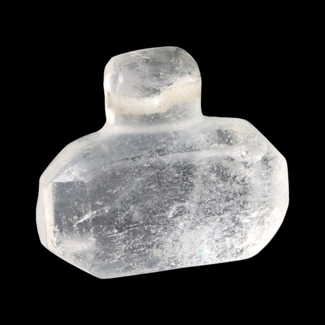 Ancient Sasanian Rock Crystal Amulet Pendant, c. 3rd-6th Century CE, 5g (1 of 2)