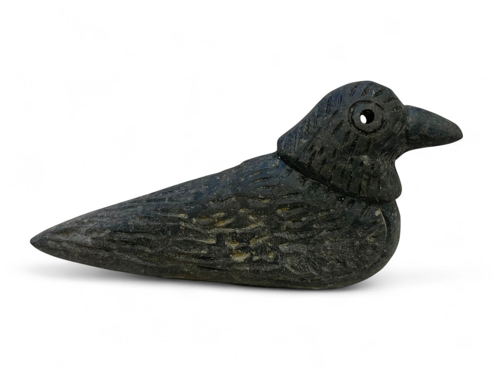 Ancient Medieval European Stone Bird Carving Relic, c. 12th-15th Century CE, 133g, 12cm (1 of 2)