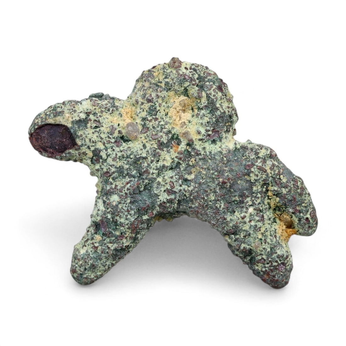 Ancient Luristan Bronze Goat Amulet, Iron Age, c. 1200-800 BCE, 2.2cm, 2.6g (1 of 2)