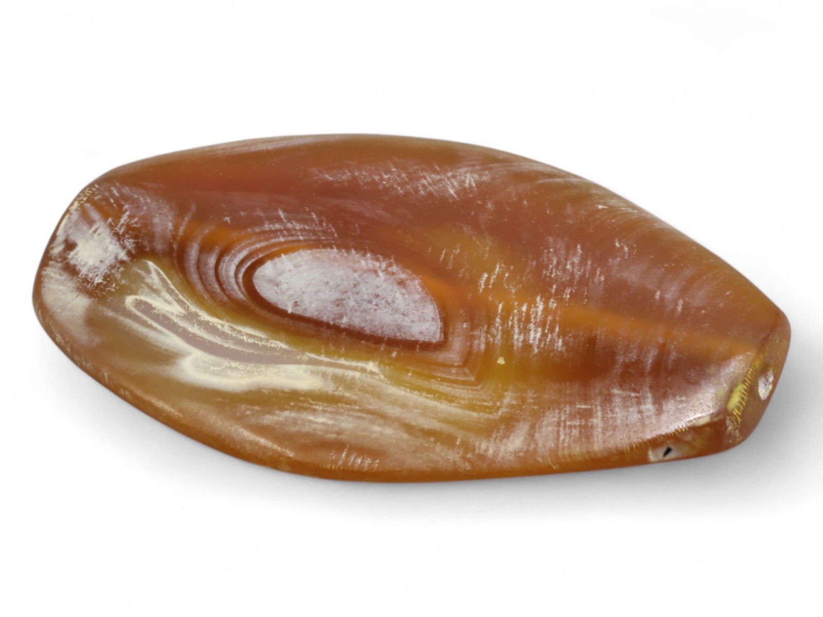 Ancient Indus Valley, Mesopotamia, and Egypt Agate Bead, c. 2nd-1st Millennium BC, 4.4cm, 14g (1 of 2)