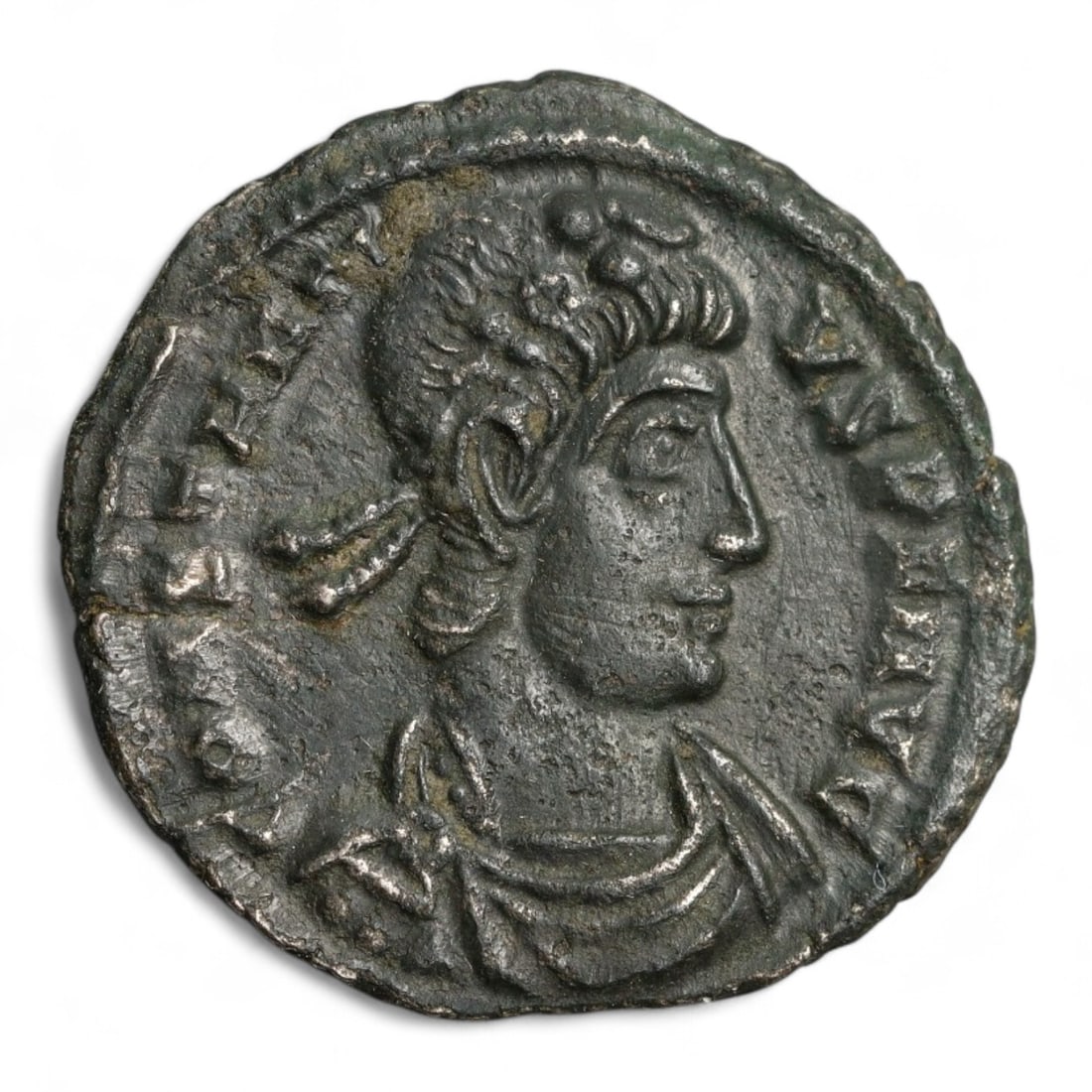 ROMAN EMPIRE: Imperial Authority - Bronze Coin, c. 1st-3rd Century AD, 16mm