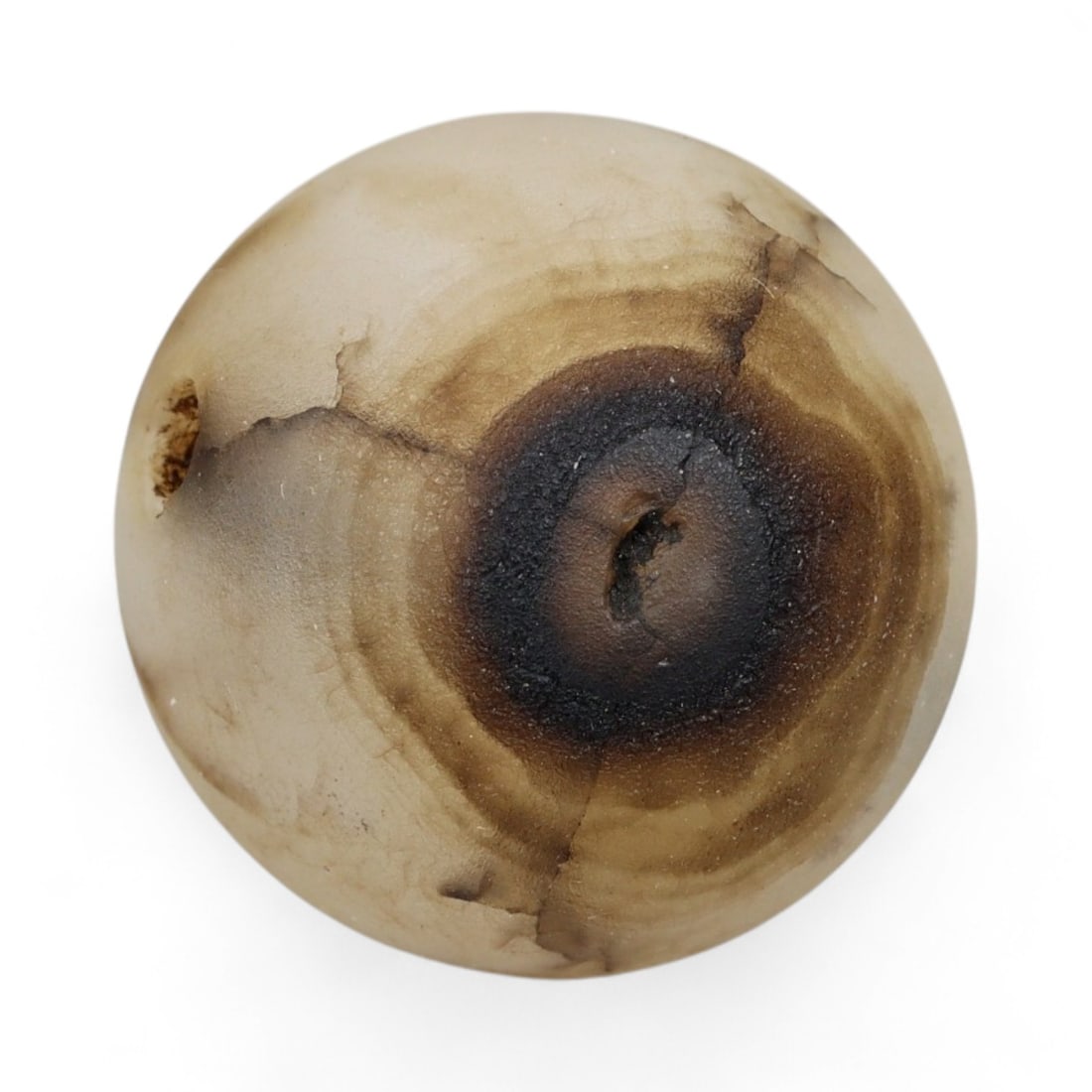 Ancient Himalayan Eye Agate Dzi Bead, c. 3rd-7th Century CE, 1.7cm (1 of 2)