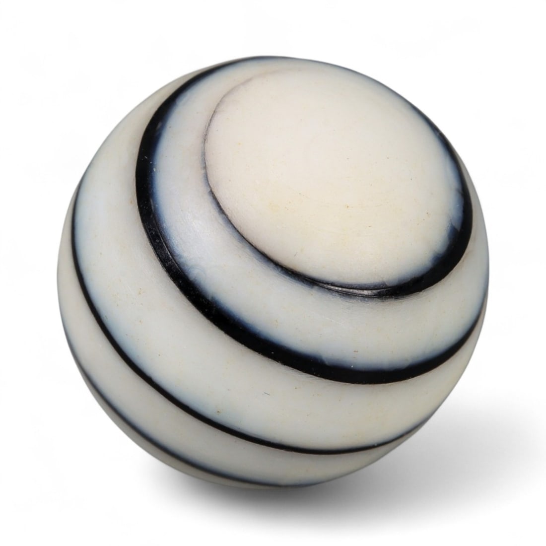 Vintage Swirled Pattern Glass Marble, c. Early-Mid 20th Century, 1.6cm (1 of 2)