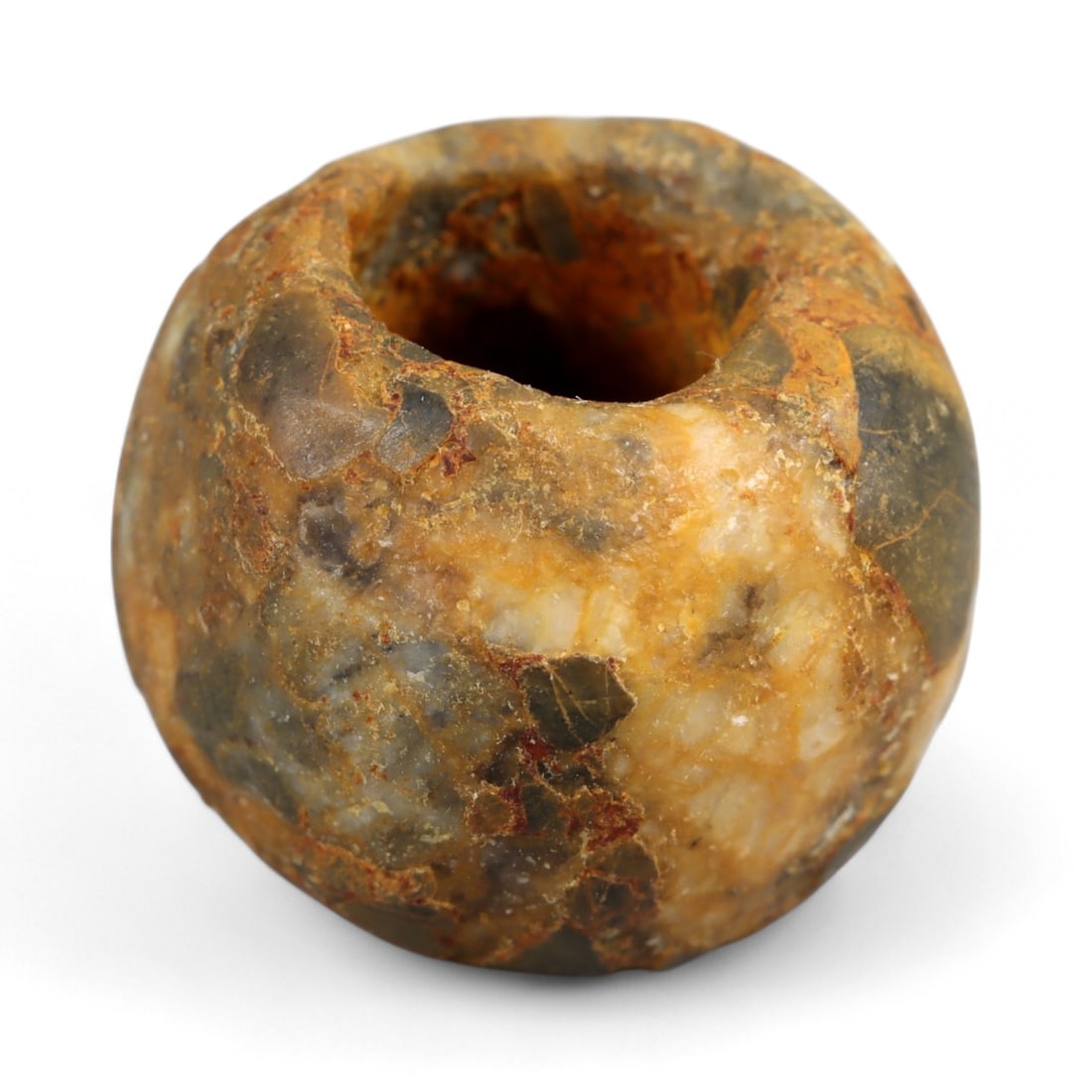 Ancient Indus Valley Quartzite Bead, c. 3rd-2nd Millennium BCE, 1.5cm (1 of 2)