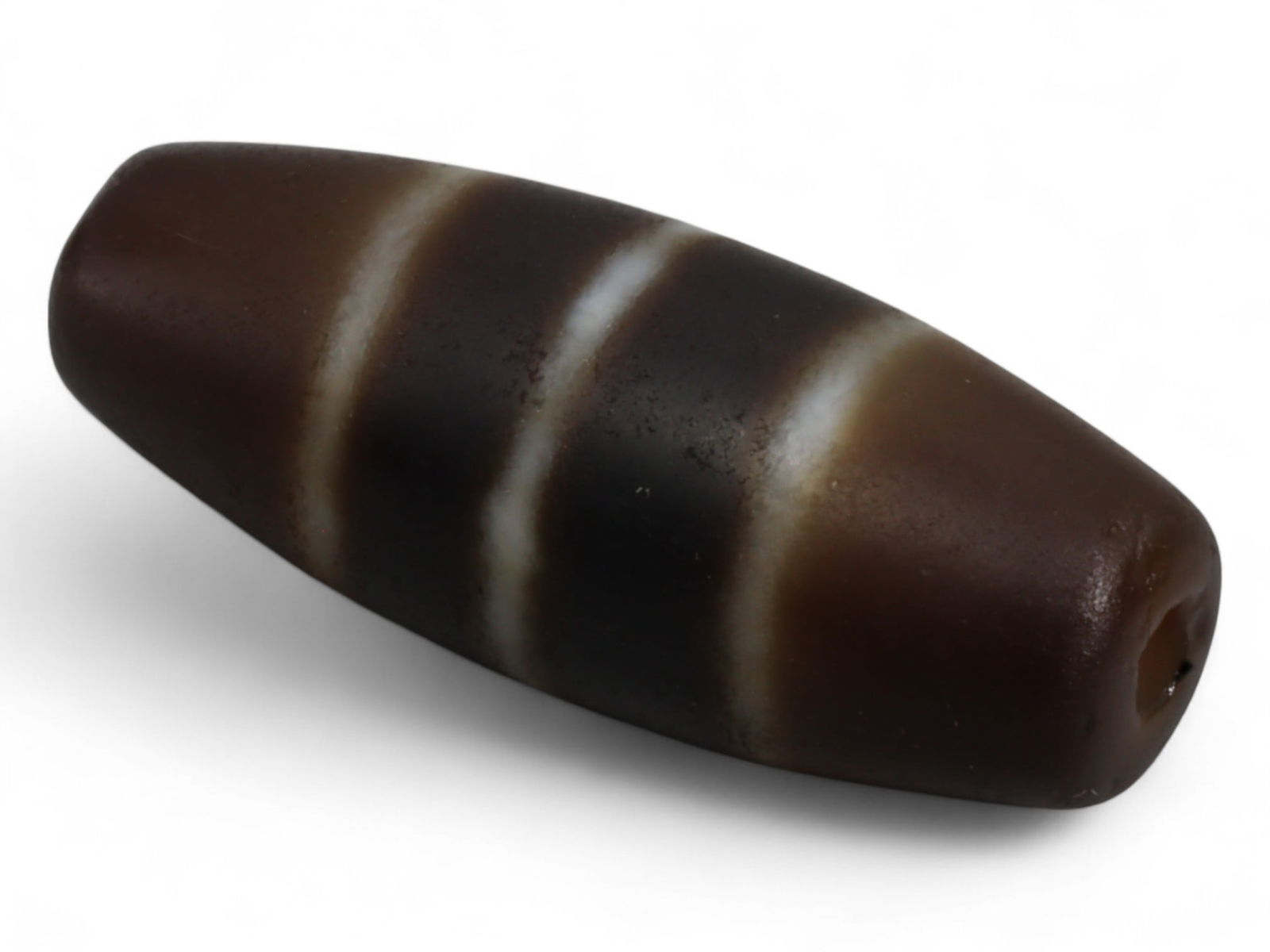 Antique Tibetan Chung Dzi Agate Bead, c. 18th-19th Century, 2.7cm (1 of 2)