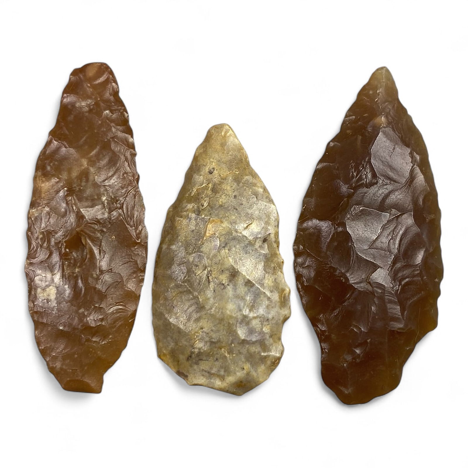 Ancient Egyptian Flint Arrowheads, Predynastic to Old Kingdom, c. 4th-3rd Millennium BCE, 3-3.5cm (1 of 1)